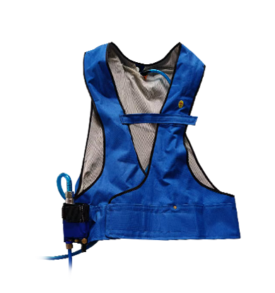 야금, 단조, 조선소, 용접, 석유 보일러, 공장, 모래 분사용 공기 압축기가 장착된 Senjoy Vortex 튜브 냉각 조끼